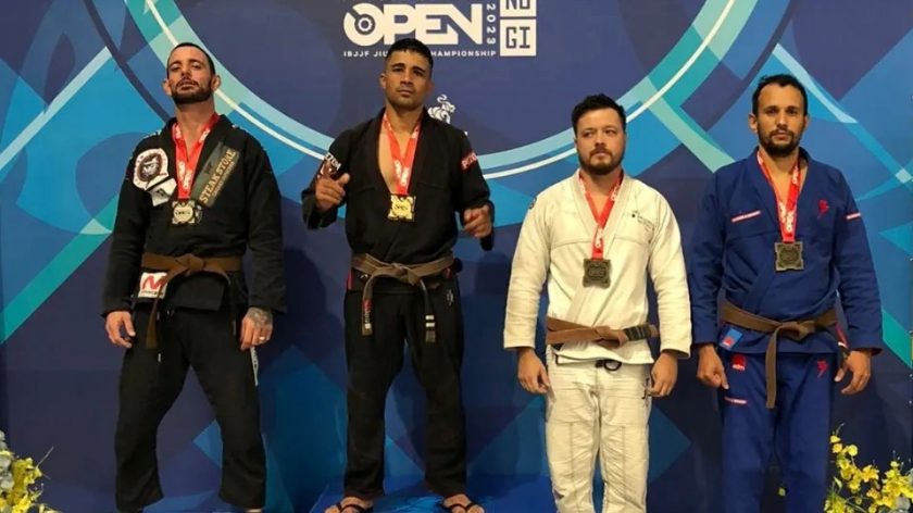 Instrutor da GMBH conquista 5º lugar em campeonato mundial de Jiu-jitsu